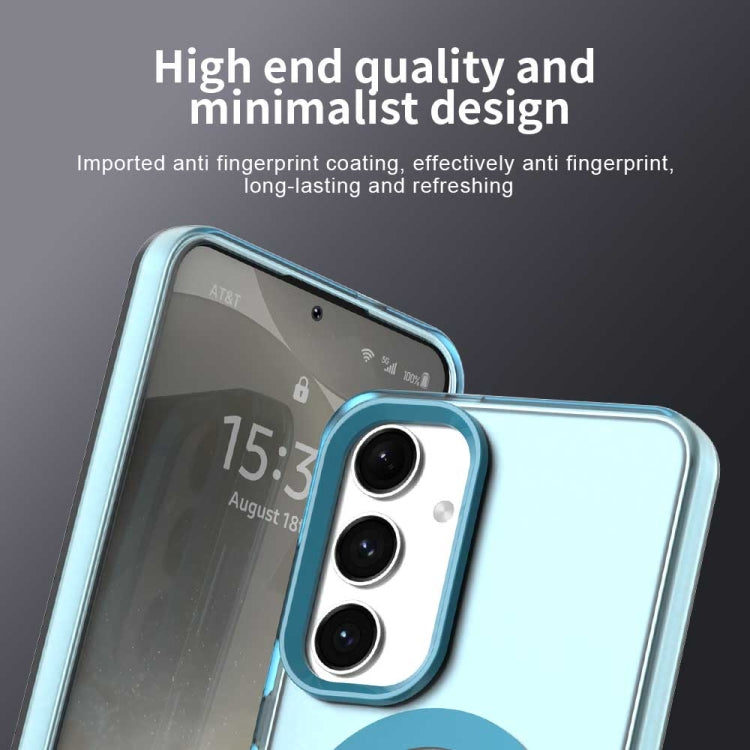 For Samsung Galaxy S25 5G Candy Magsafe PC Hybrid TPU Phone Case
