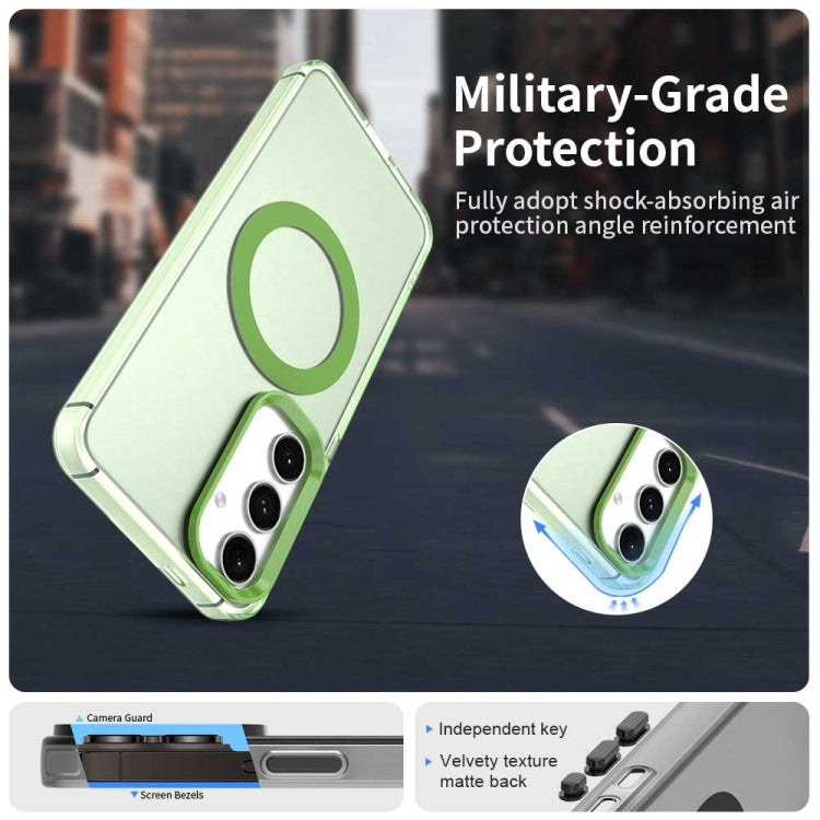 For Samsung Galaxy S25 5G Candy Magsafe PC Hybrid TPU Phone Case