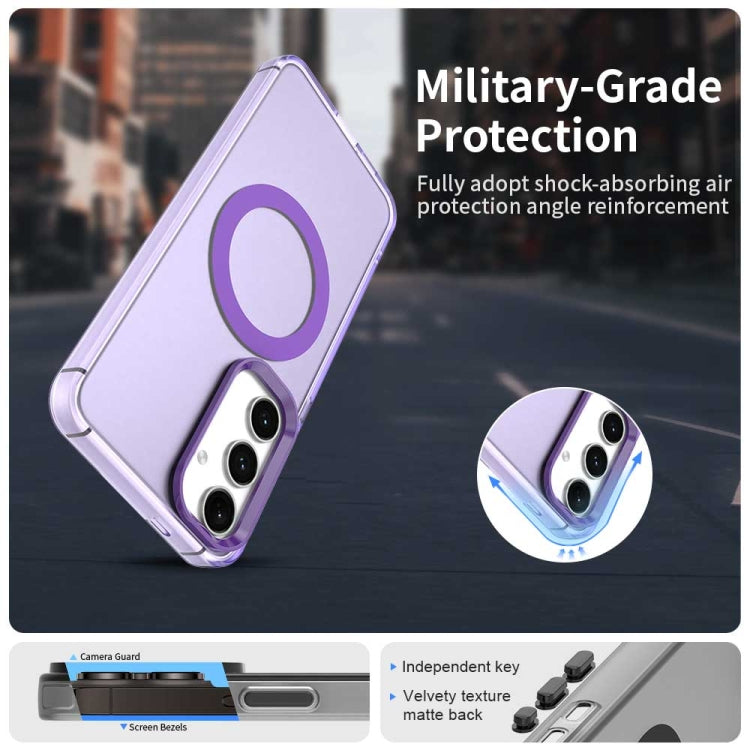 For Samsung Galaxy S25 5G Candy Magsafe PC Hybrid TPU Phone Case