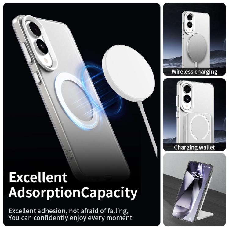 For Samsung Galaxy S25 Edge 5G Candy Magsafe PC Hybrid TPU Phone Case