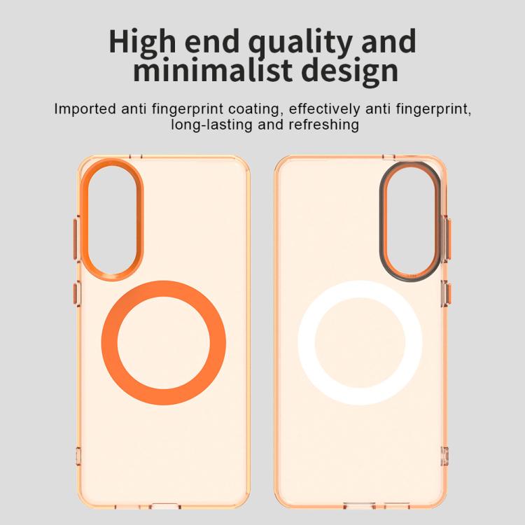For Samsung Galaxy S25 Edge 5G Candy Magsafe PC Hybrid TPU Phone Case