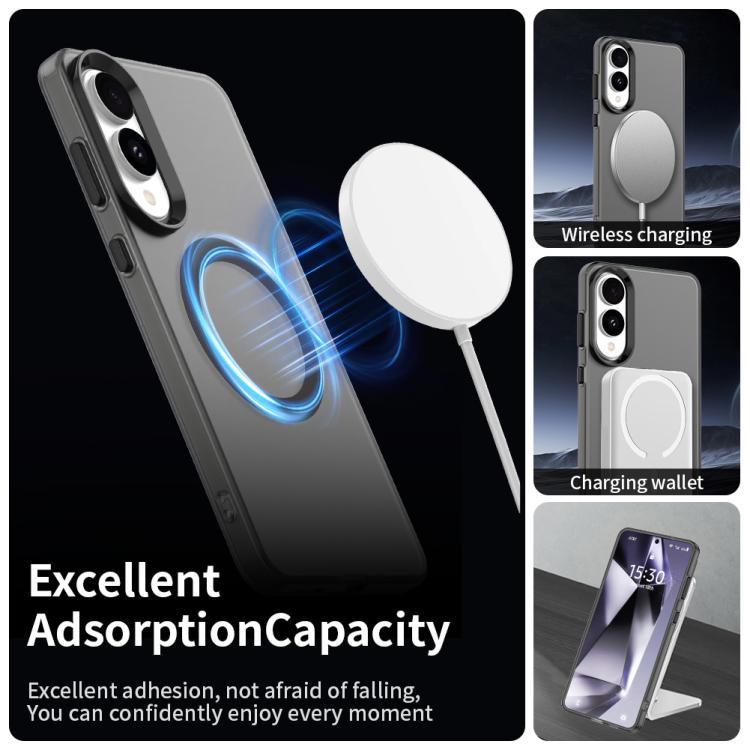 For Samsung Galaxy S25 Edge 5G Candy Magsafe PC Hybrid TPU Phone Case