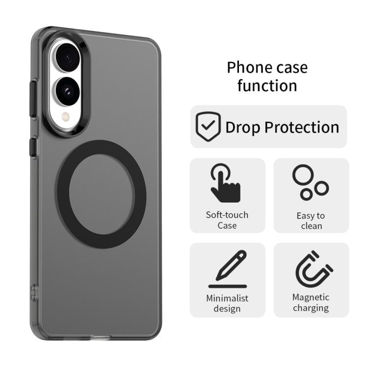For Samsung Galaxy S25 Edge 5G Candy Magsafe PC Hybrid TPU Phone Case