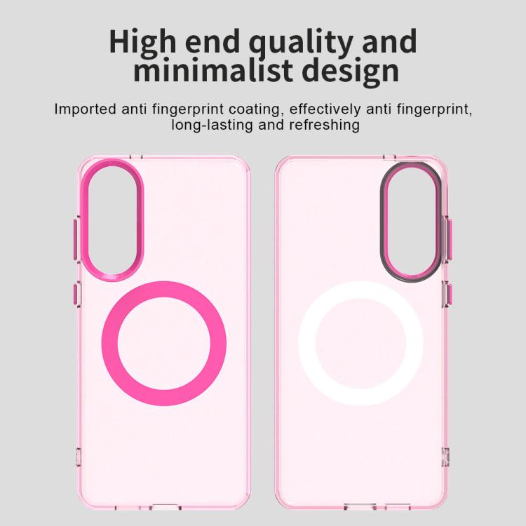 For Samsung Galaxy S25 Edge 5G Candy Magsafe PC Hybrid TPU Phone Case