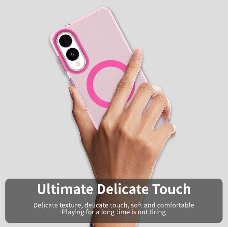 For Samsung Galaxy S25 Edge 5G Candy Magsafe PC Hybrid TPU Phone Case