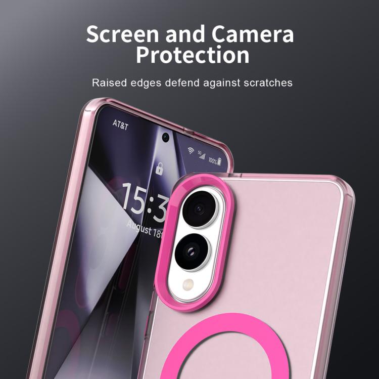 For Samsung Galaxy S25 Edge 5G Candy Magsafe PC Hybrid TPU Phone Case