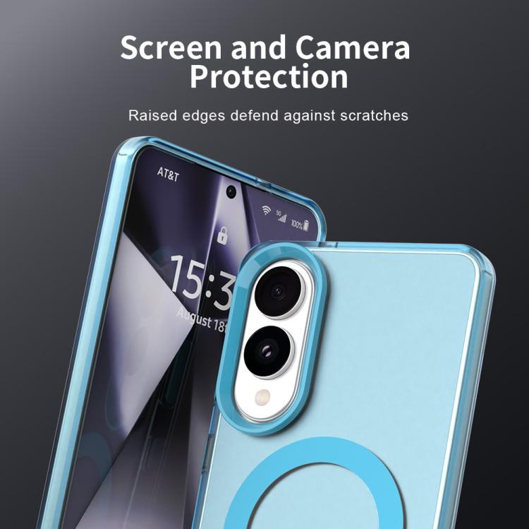 For Samsung Galaxy S25 Edge 5G Candy Magsafe PC Hybrid TPU Phone Case