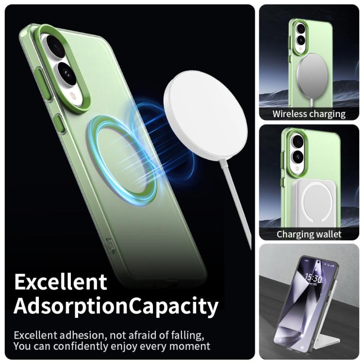 For Samsung Galaxy S25 Edge 5G Candy Magsafe PC Hybrid TPU Phone Case