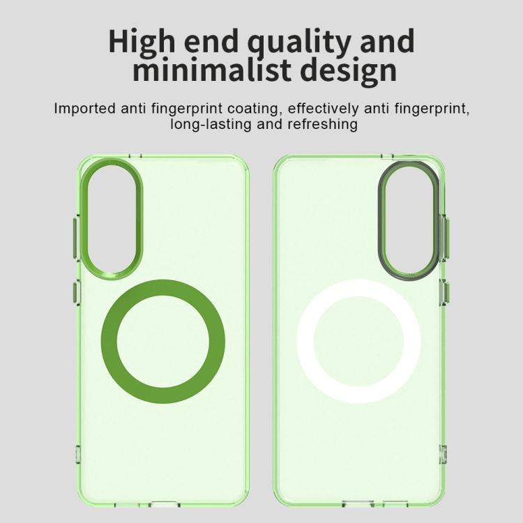 For Samsung Galaxy S25 Edge 5G Candy Magsafe PC Hybrid TPU Phone Case