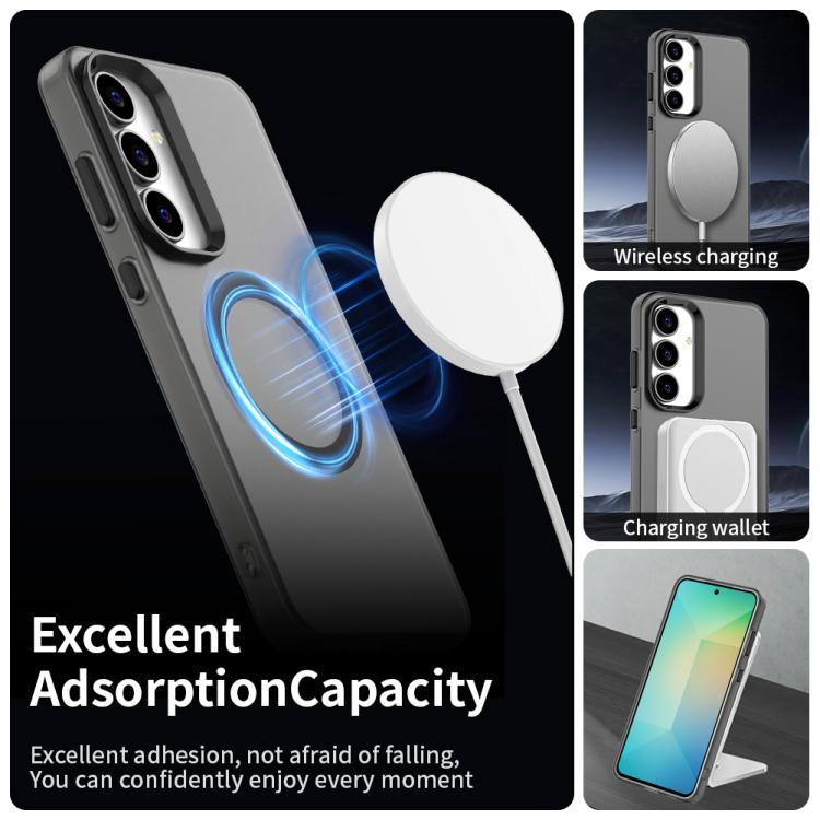 For Samsung Galaxy S25 FE 5G Candy Magsafe PC Hybrid TPU Phone Case