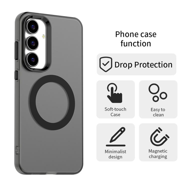 For Samsung Galaxy S25 FE 5G Candy Magsafe PC Hybrid TPU Phone Case