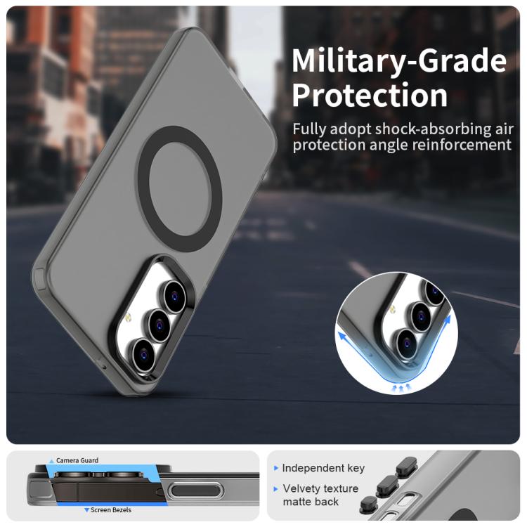 For Samsung Galaxy S25 FE 5G Candy Magsafe PC Hybrid TPU Phone Case