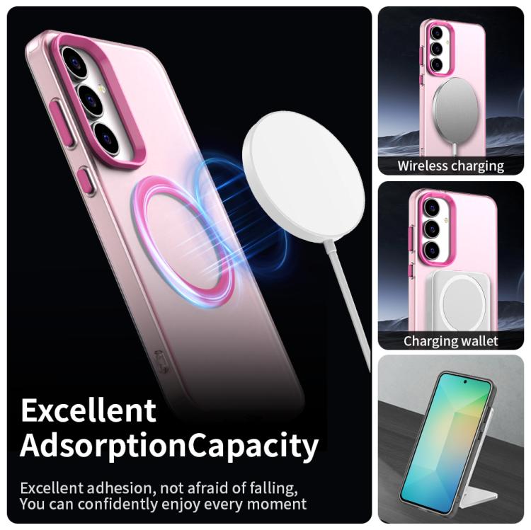 For Samsung Galaxy S25 FE 5G Candy Magsafe PC Hybrid TPU Phone Case