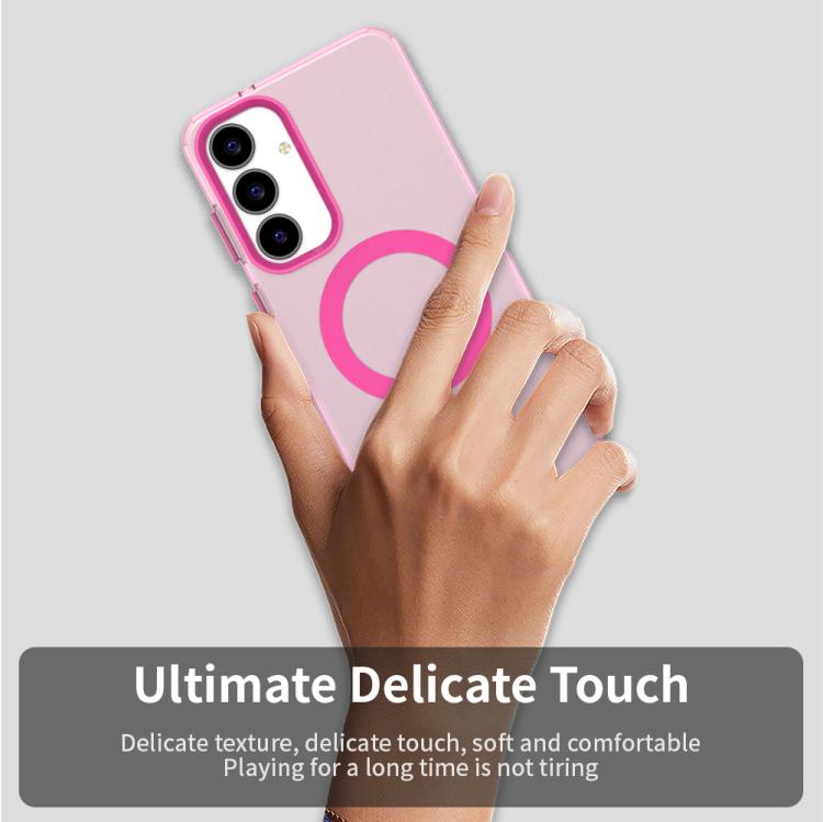 For Samsung Galaxy S25 FE 5G Candy Magsafe PC Hybrid TPU Phone Case