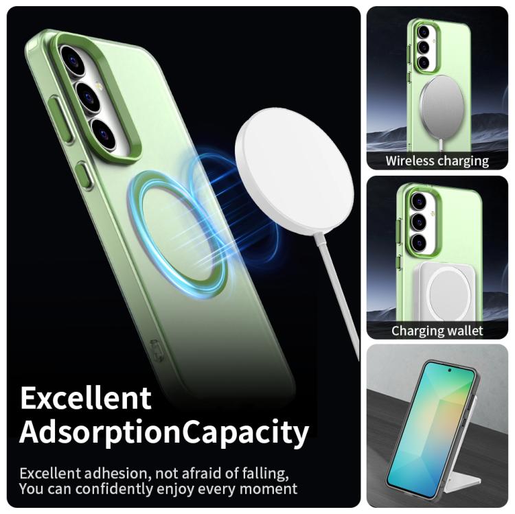 For Samsung Galaxy S25 FE 5G Candy Magsafe PC Hybrid TPU Phone Case