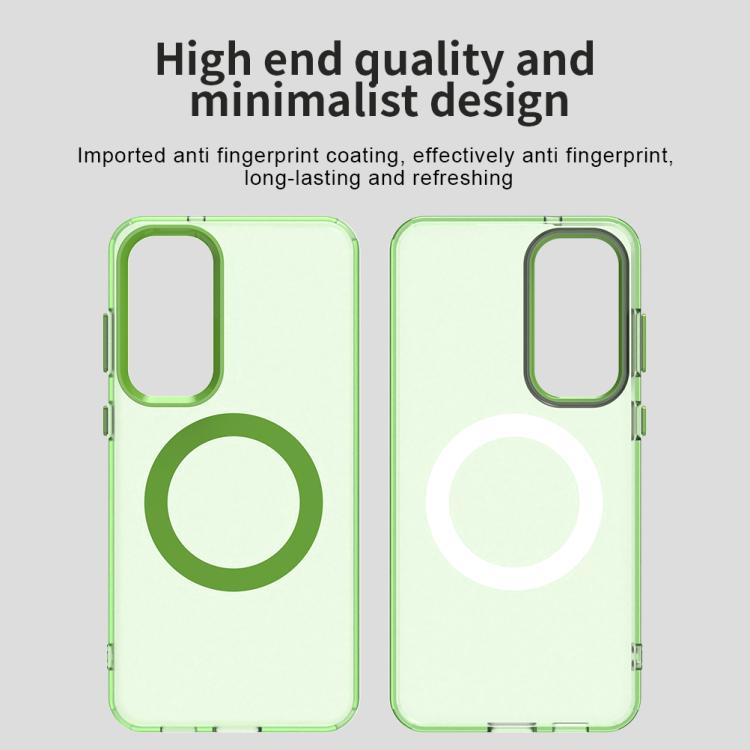 For Samsung Galaxy S25 FE 5G Candy Magsafe PC Hybrid TPU Phone Case