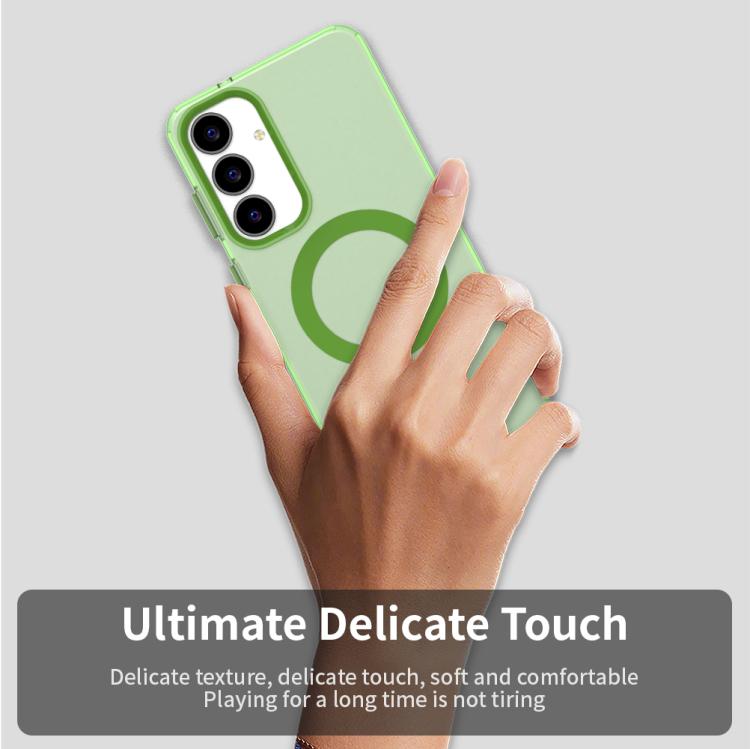 For Samsung Galaxy S25 FE 5G Candy Magsafe PC Hybrid TPU Phone Case