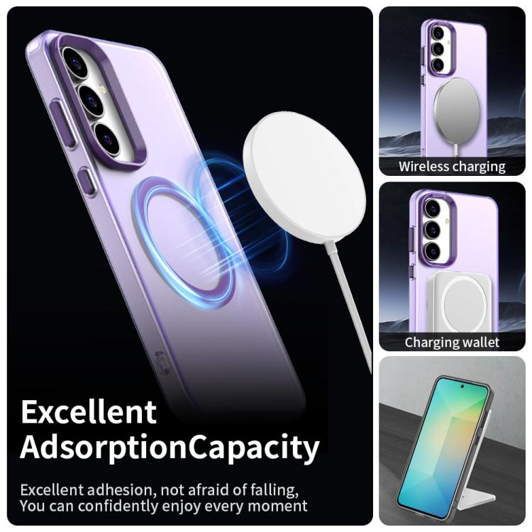 For Samsung Galaxy S25 FE 5G Candy Magsafe PC Hybrid TPU Phone Case