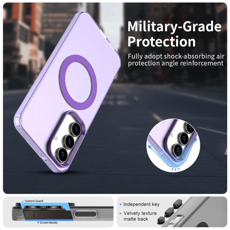 For Samsung Galaxy S25 FE 5G Candy Magsafe PC Hybrid TPU Phone Case