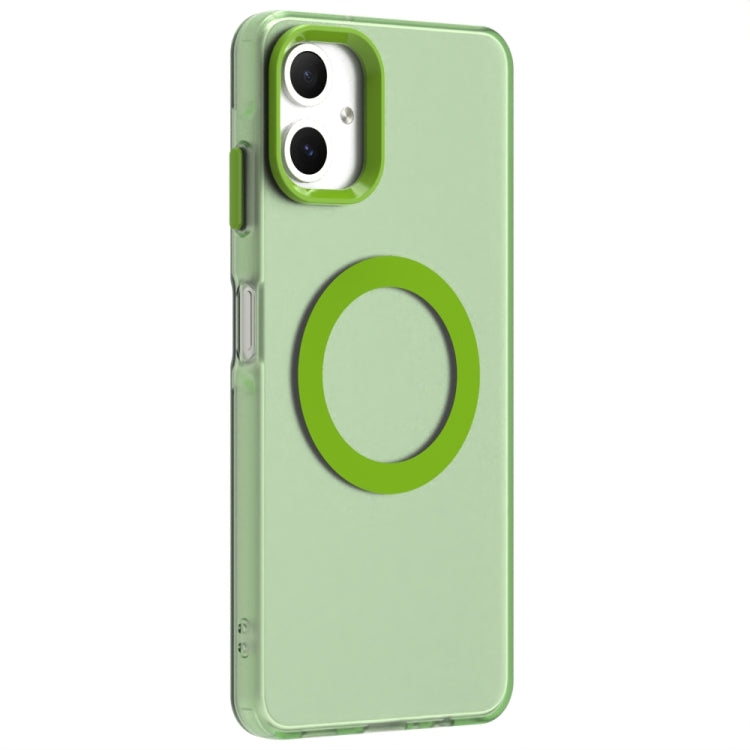 For Samsung Galaxy A06 4G Candy Magsafe PC Hybrid TPU Phone Case