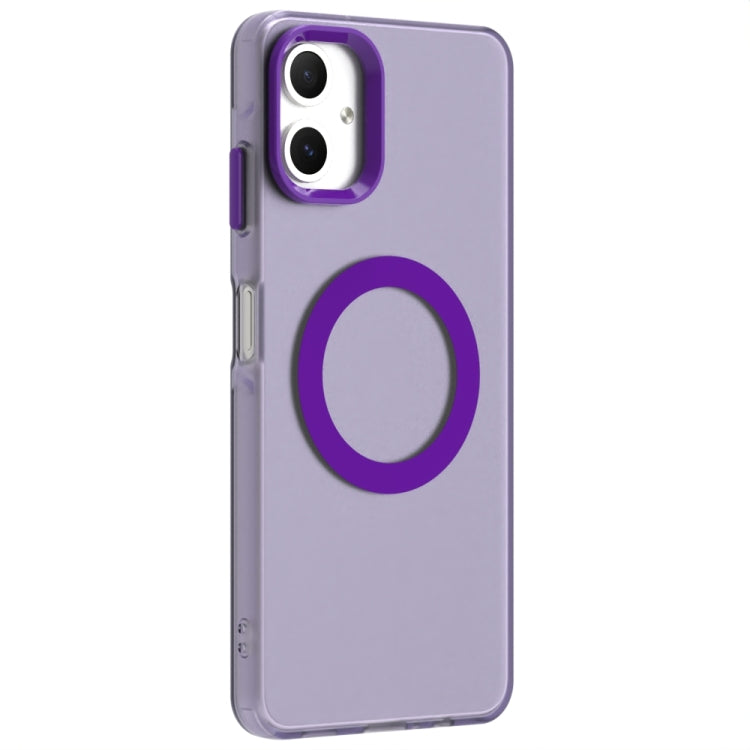 For Samsung Galaxy A06 4G Candy Magsafe PC Hybrid TPU Phone Case