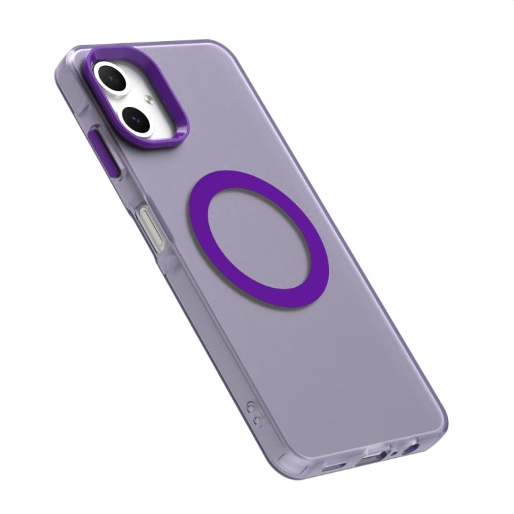 For Samsung Galaxy A06 4G Candy Magsafe PC Hybrid TPU Phone Case