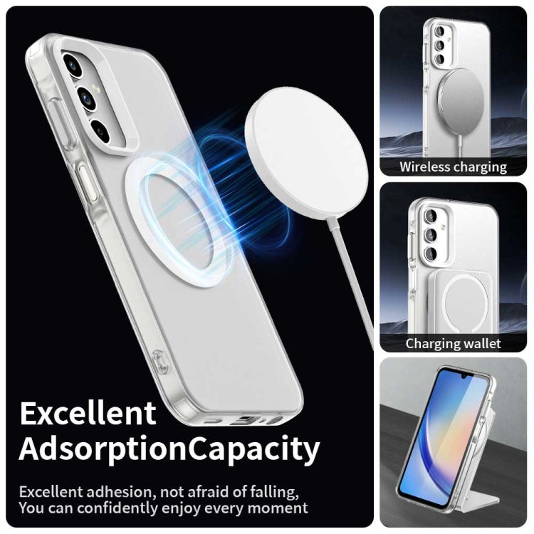 For Samsung Galaxy A15 4G Candy Magsafe PC Hybrid TPU Phone Case