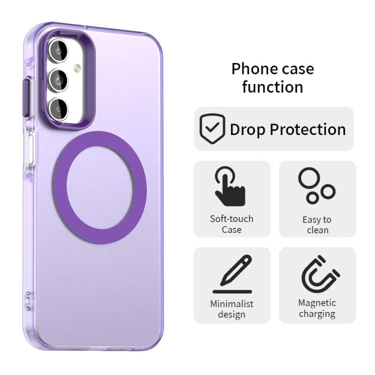 For Samsung Galaxy A15 4G Candy Magsafe PC Hybrid TPU Phone Case