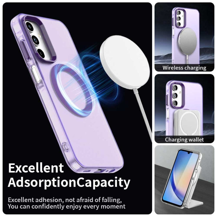 For Samsung Galaxy A15 5G Candy Magsafe PC Hybrid TPU Phone Case
