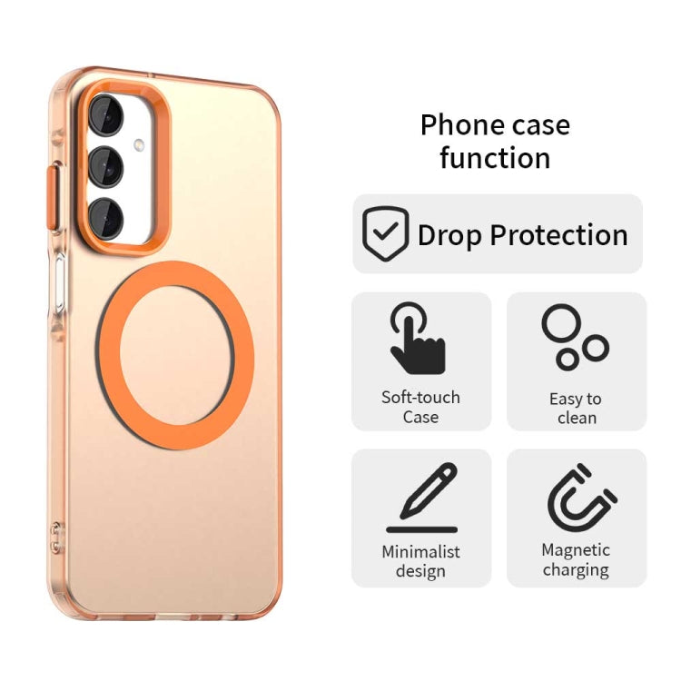 For Samsung Galaxy A25 5G Candy Magsafe PC Hybrid TPU Phone Case