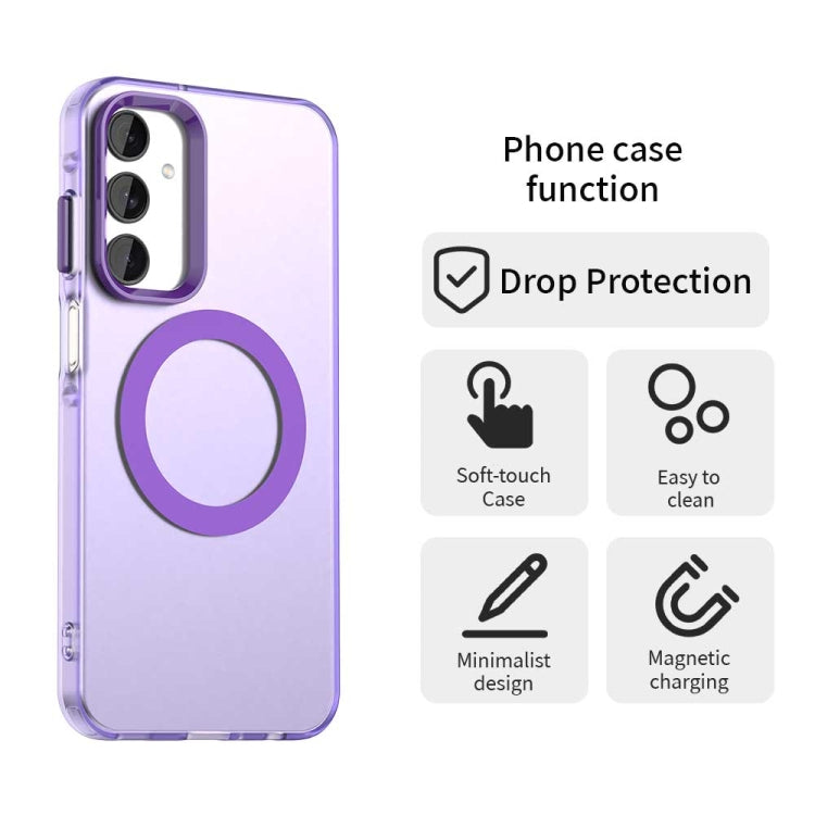 For Samsung Galaxy A25 5G Candy Magsafe PC Hybrid TPU Phone Case