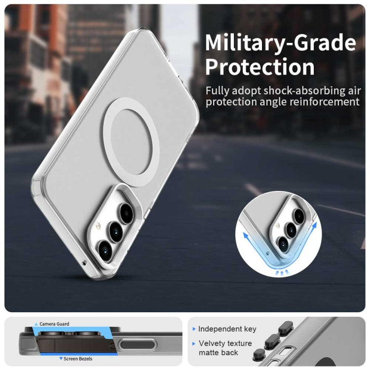 For Samsung Galaxy A55 5G Candy Magsafe PC Hybrid TPU Phone Case