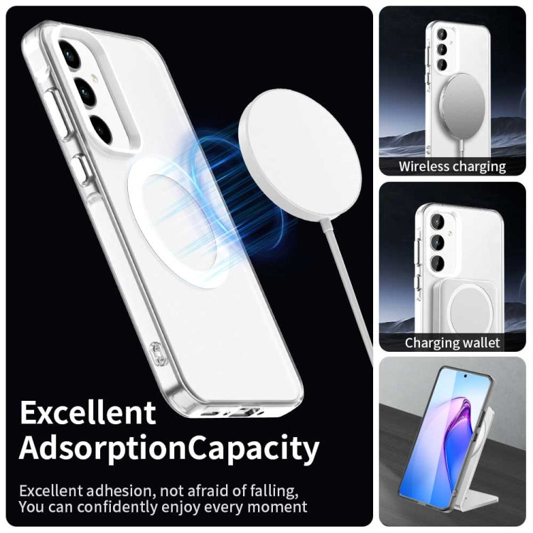 For Samsung Galaxy A55 5G Candy Magsafe PC Hybrid TPU Phone Case
