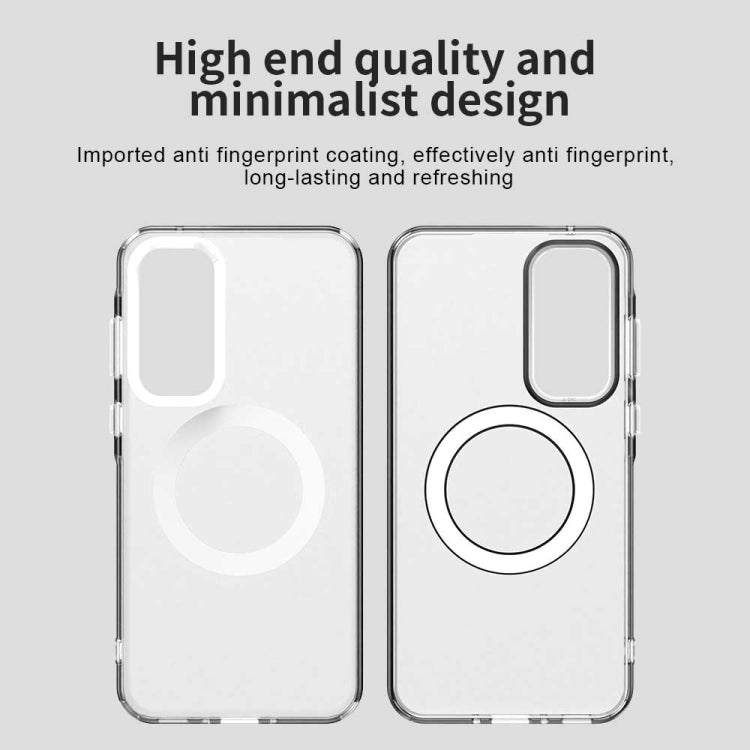 For Samsung Galaxy A55 5G Candy Magsafe PC Hybrid TPU Phone Case