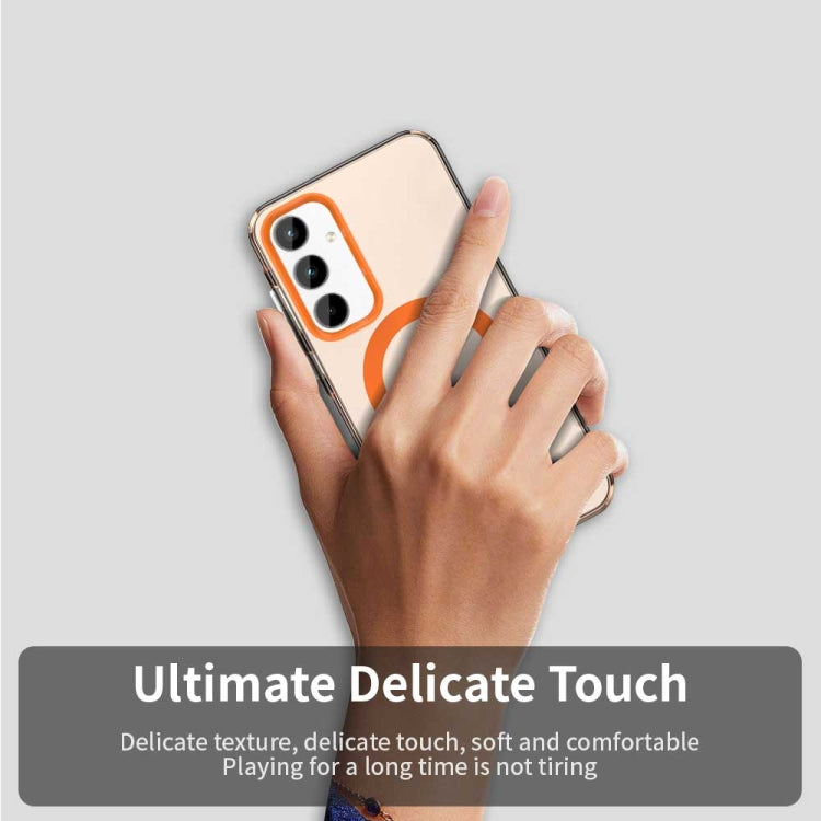 For Samsung Galaxy A55 5G Candy Magsafe PC Hybrid TPU Phone Case
