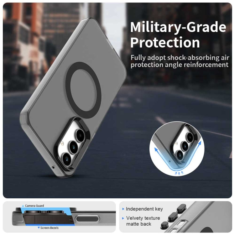 For Samsung Galaxy A55 5G Candy Magsafe PC Hybrid TPU Phone Case