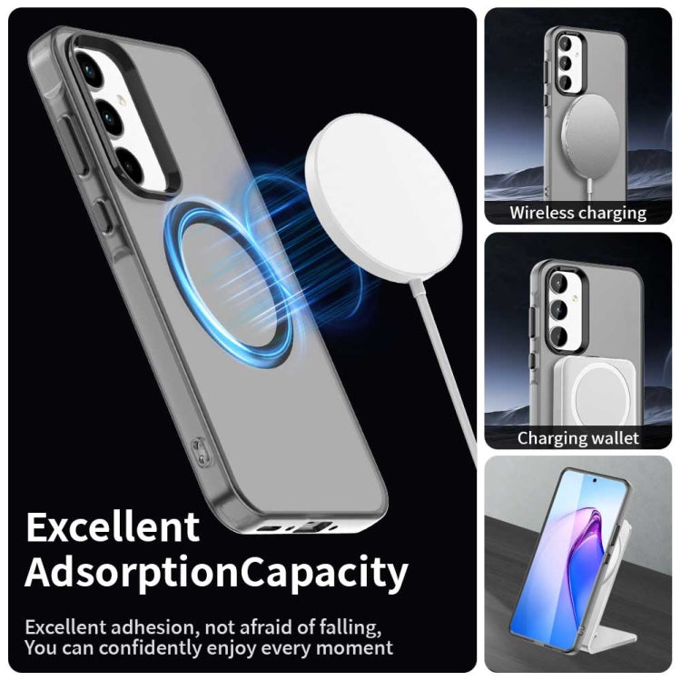 For Samsung Galaxy A55 5G Candy Magsafe PC Hybrid TPU Phone Case