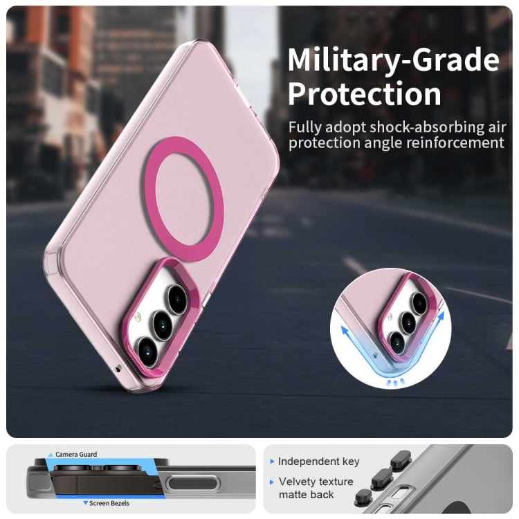 For Samsung Galaxy A55 5G Candy Magsafe PC Hybrid TPU Phone Case