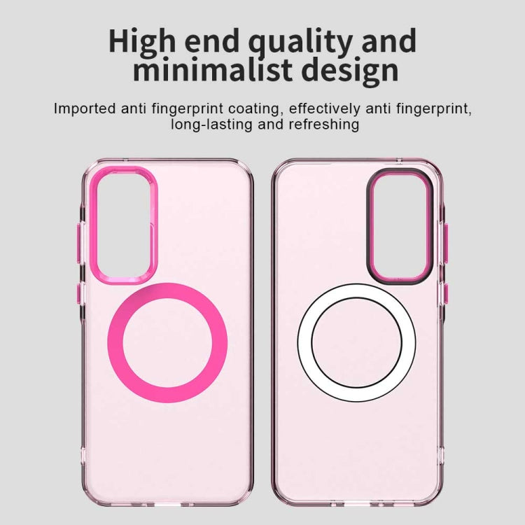For Samsung Galaxy A55 5G Candy Magsafe PC Hybrid TPU Phone Case