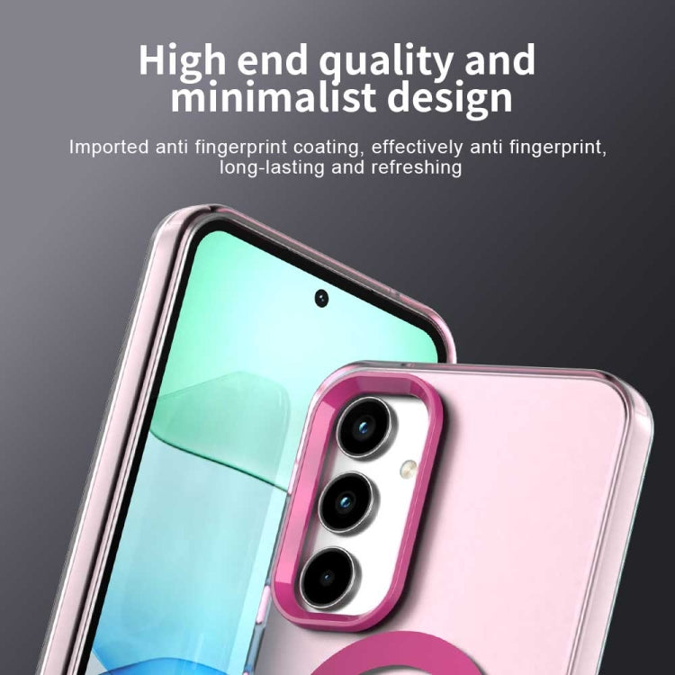 For Samsung Galaxy A55 5G Candy Magsafe PC Hybrid TPU Phone Case