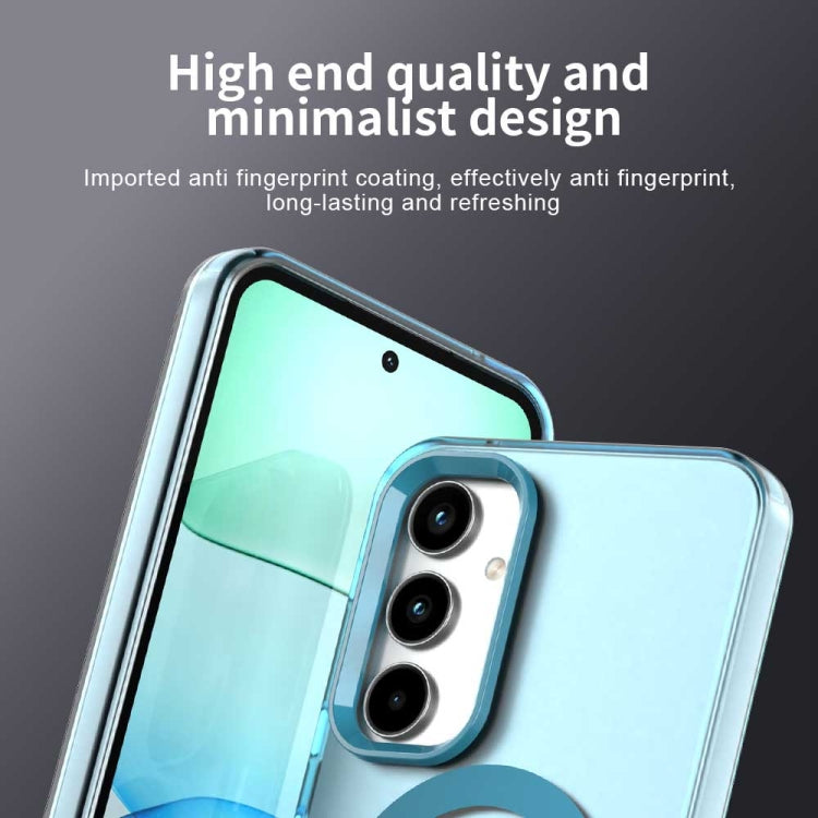 For Samsung Galaxy A55 5G Candy Magsafe PC Hybrid TPU Phone Case