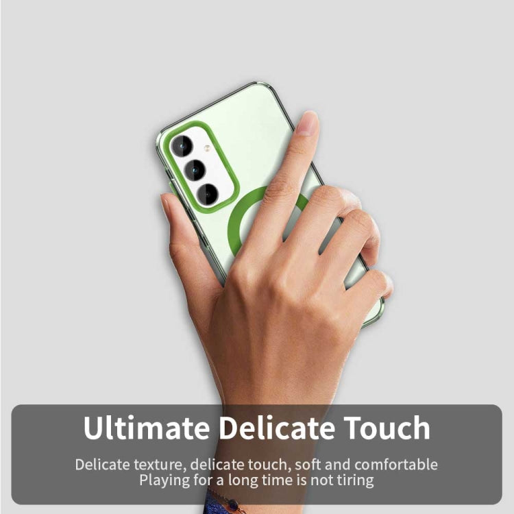 For Samsung Galaxy A55 5G Candy Magsafe PC Hybrid TPU Phone Case