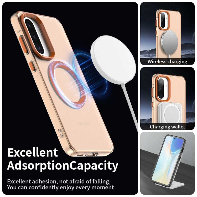 For Samsung Galaxy A36 5G Candy Magsafe PC Hybrid TPU Phone Case