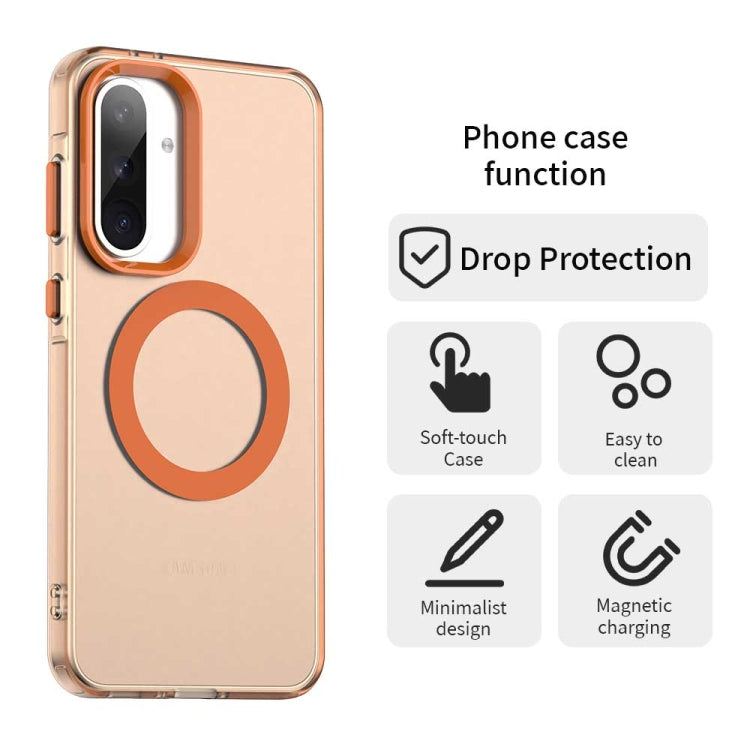 For Samsung Galaxy A36 5G Candy Magsafe PC Hybrid TPU Phone Case