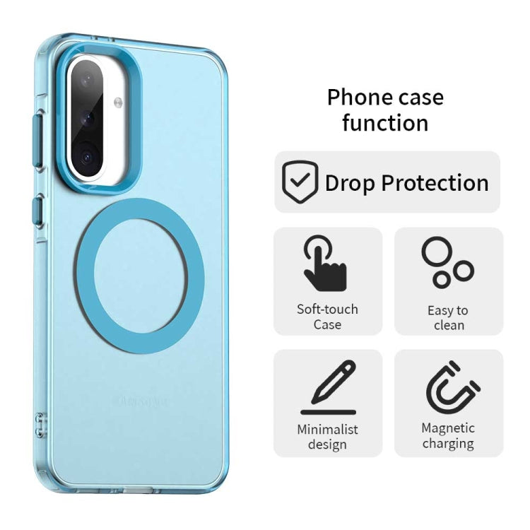For Samsung Galaxy A36 5G Candy Magsafe PC Hybrid TPU Phone Case