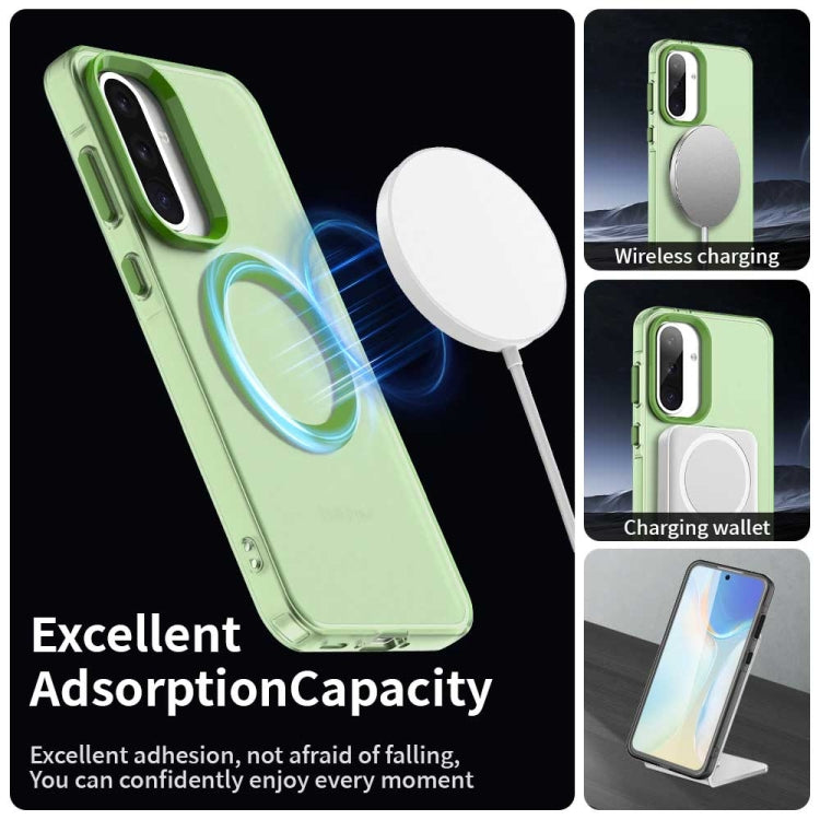 For Samsung Galaxy A36 5G Candy Magsafe PC Hybrid TPU Phone Case