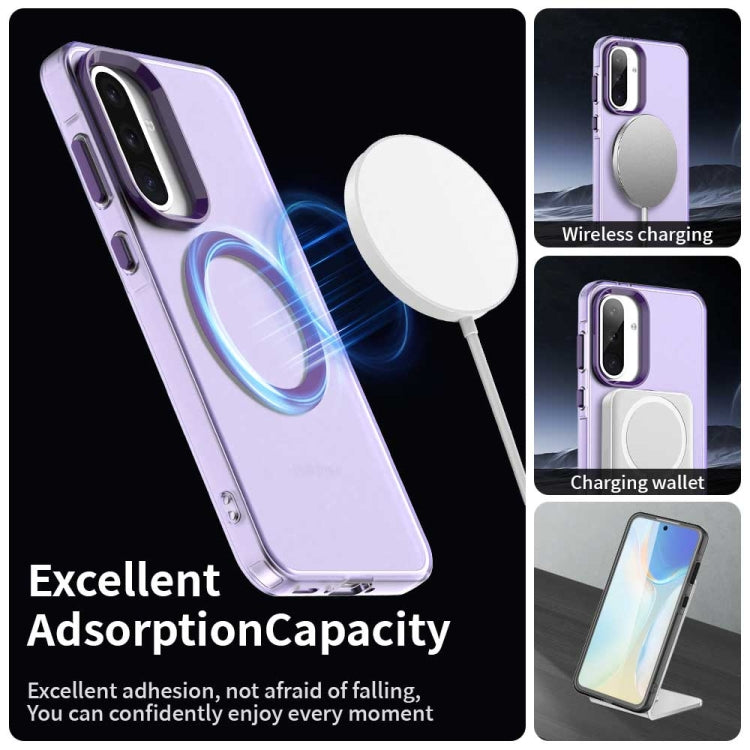 For Samsung Galaxy A36 5G Candy Magsafe PC Hybrid TPU Phone Case