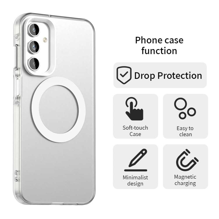 For Samsung Galaxy A35 5G Candy Magsafe PC Hybrid TPU Phone Case