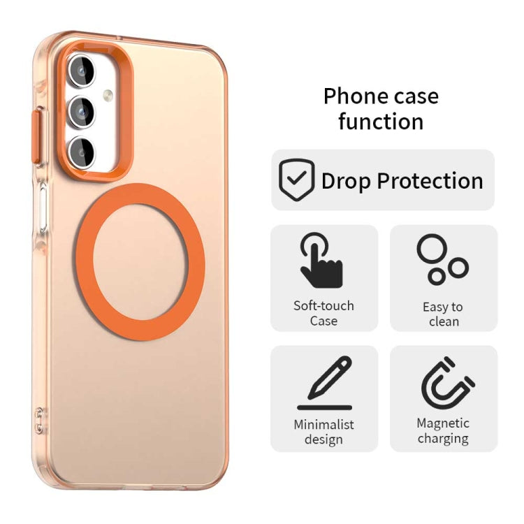 For Samsung Galaxy A35 5G Candy Magsafe PC Hybrid TPU Phone Case