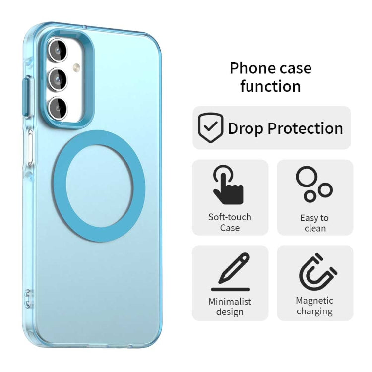For Samsung Galaxy A35 5G Candy Magsafe PC Hybrid TPU Phone Case